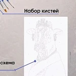 Картина по номерам Комнатные растения