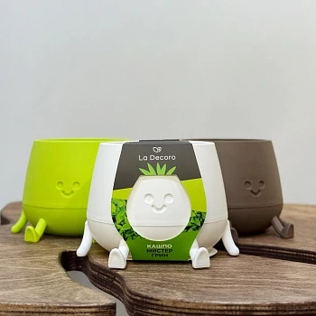 Кашпо Мистер Грин Фисташка  0,6л