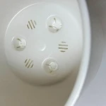 Горшок пластиковый Белый с вкладкой d16
