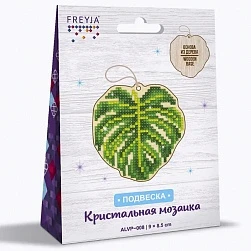 Кристальная мозаика Монстера