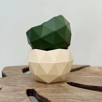 Кашпо Топаз Пудра 0,5л 