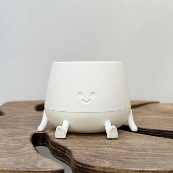 Кашпо Мистер Грин Белый 0,6л